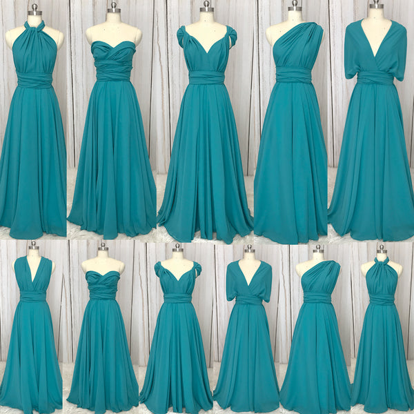 How to wear infinite bridesmaid dresses?