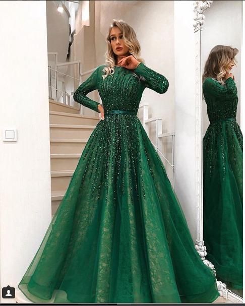 Green Occasion & Evening Dresses | Emerald & Dark | SilkFred