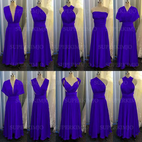 dama dress royal blue bridesmaid dresses 2020 cheap infinite satin long wedding guest dresses 2021