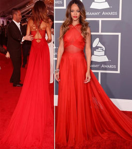 Satin Red Carpet Dresses