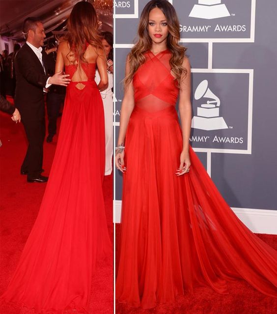elegant red carpet dresses
