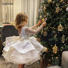 Load image into Gallery viewer, sparkly flower girl dresses for weddings baby girl party dresses cute christmas dresses
